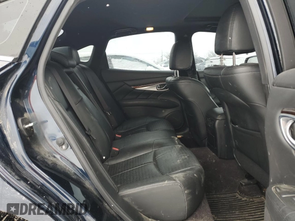 2019 Infiniti Q70 Luxe with VIN JN1BY1AR1KM586002, listed as a Copart auction lot 46111645 with 68,244 mi miles and Salvage title. Bid and sale history available at DreamBid. Image 10.