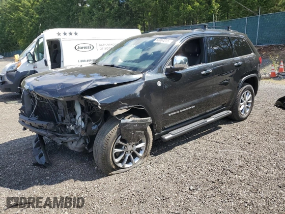 2014 Jeep Grand Cherokee Limited with VIN 1C4RJFBG2EC254977, listed as a Copart auction lot 63084215 with 155,022 mi miles and Salvage title. Bid and sale history available at DreamBid. Image 1.