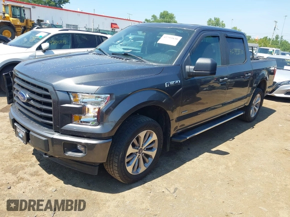 2017 Ford F-150 XL with VIN 1FTEW1EP6HFA65380, listed as a IAAI auction lot 42793830 with 73,422 mi miles and . Bid and sale history available at DreamBid. Image 19.