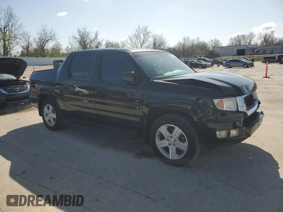 2010 Honda Ridgeline RTL with VIN 5FPYK1F56AB007292, listed as a Copart auction lot 52186795 with 282,012 mi miles and Clean Title. Bid and sale history available at carsss.com. Image 4.