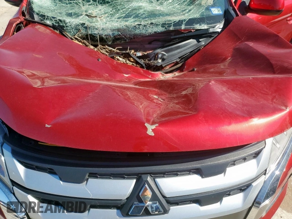 2020 Mitsubishi Outlander ES with VIN JA4AP3AU6LU008405, listed as a Copart auction lot 52630915 with 41,306 mi miles and Salvage title. Bid and sale history available at DreamBid. Image 12.