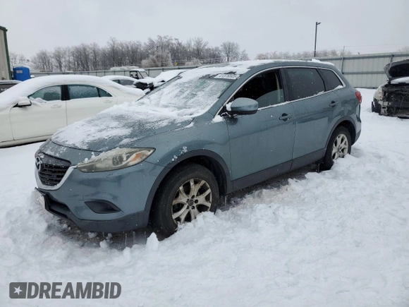 2013 Mazda CX-9 Touring with VIN JM3TB3CV3D0402978, listed as a Copart auction lot 41376505 with 171,524 mi miles and Salvage title. Bid and sale history available at DreamBid. Image 1.