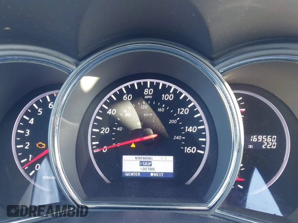 2012 Nissan Murano SV with VIN JN8AZ1MW4CW211674, listed as a IAAI auction lot 41353661 with 169,560 mi miles and . Bid and sale history available at carsss.com. Image 7.