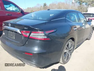 2021 Nissan Maxima SV with VIN 1N4AA6CV1MC513733, listed as a IAAI auction lot 41804923 with 75,570 mi miles and . Bid and sale history available at DreamBid. Image 4.