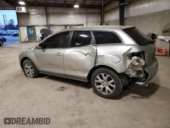 2009 Mazda CX-7 Grand Touring with VIN JM3ER29L990230127, listed as a Copart auction lot 88226175 with Not Provided miles and Salvage Title. Bid and sale history available at carsss.com. Image 2.