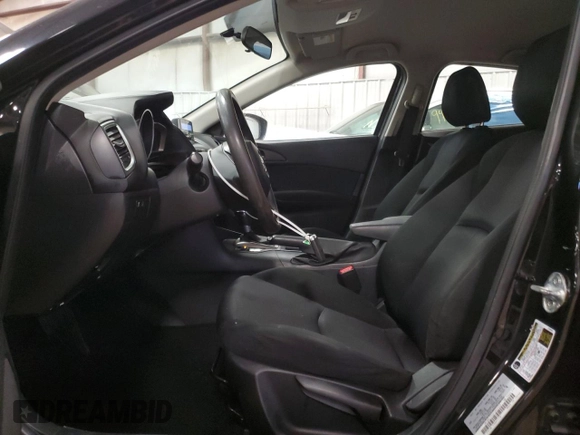 2015 Mazda 3 i SV with VIN JM1BM1T74F1241557, listed as a Copart auction lot 85691754 with 135,040 mi miles and Clean Title. Bid and sale history available at carsss.com. Image 7.