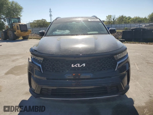 2023 Kia Sorento S with VIN 5XYRL4LC4PG242564, listed as a Copart auction lot 48753475 with 32,874 mi miles and Salvage Title. Bid and sale history available at DreamBid. Image 5.