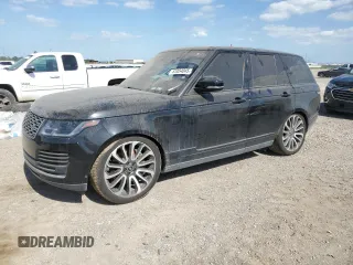 2018 Land Rover Range Rover HSE z VIN SALGS2SV7JA399166, wystawiony jako Copart lot #51054045 z przebiegiem 97 493 mil mil oraz Szkoda całkowita • Salvage title. Historia ofert i sprzedaży dostępna na DreamBid. Obrazek 1.