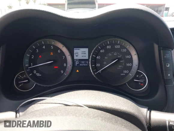 2012 Infiniti M with VIN JN1BY1AR3CM391052, listed as a IAAI auction lot 42178760 with 198,116 mi miles and . Bid and sale history available at DreamBid. Image 7.