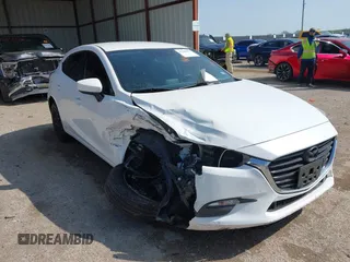 2017 Mazda 3 Sport with VIN 3MZBN1K79HM138460, listed as a IAAI auction lot 41908377 with 101,115 mi miles. Bid and sale history available at carsss.com. Image 1.