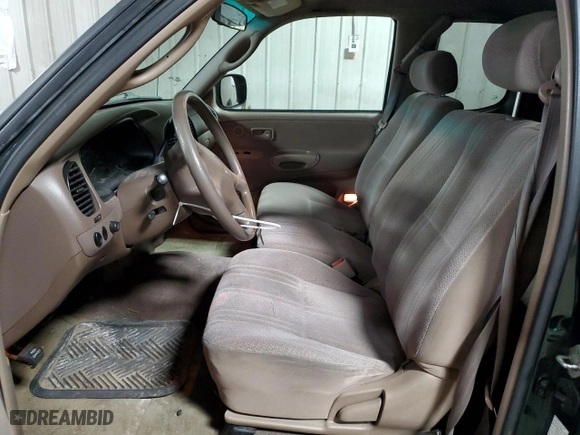 2002 Toyota Tundra SR5 with VIN 5TBRT34142S301561, listed as a Copart auction lot 48758025 with 223,171 mi miles and Clean Title. Bid and sale history available at carsss.com. Image 7.