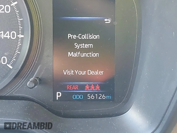 2021 Toyota Corolla L with VIN JTDDPMAE2MJ158287, listed as a IAAI auction lot 41557867 with 56,126 mi miles and . Bid and sale history available at DreamBid. Image 16.