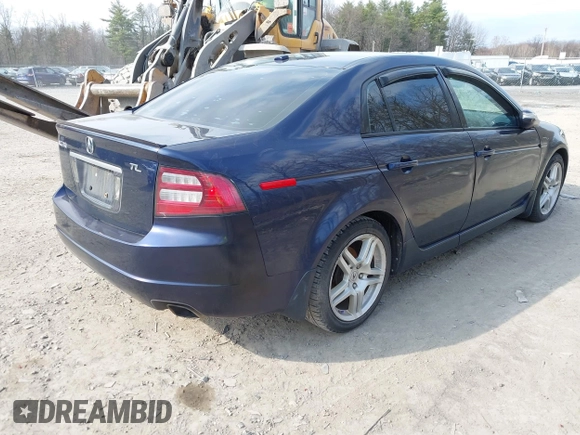 2008 Acura TL with VIN 19UUA662X8A047988, listed as a IAAI auction lot 42096923 with 157,650 mi miles. Bid and sale history available at carsss.com. Image 4.