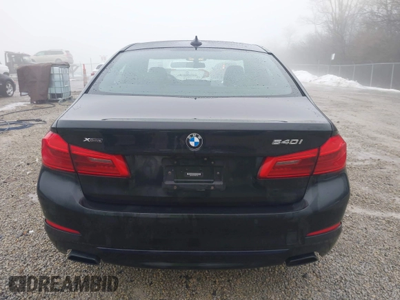 2019 BMW 5 Series 540i xDrive with VIN WBAJE7C51KWW21475, listed as a IAAI auction lot 41428380 with 53,872 mi miles and . Bid and sale history available at carsss.com. Image 16.