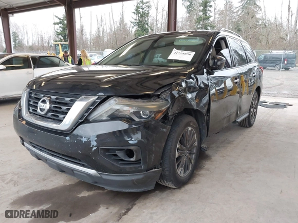 2017 Nissan Pathfinder SV with VIN 5N1DR2MN8HC656381, listed as a IAAI auction lot 41718856 with 116,359 mi miles. Bid and sale history available at carsss.com. Image 17.
