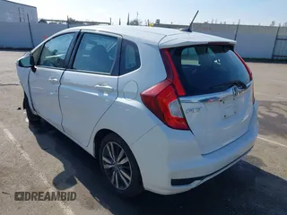 2018 Honda Fit EX-L with VIN 3HGGK5H90JM727180, listed as a IAAI auction lot 41610155 with 180,020 mi miles. Bid and sale history available at carsss.com. Image 3.