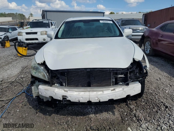 2013 Infiniti M37 with VIN JN1BY1AR3DM602297, listed as a Copart auction lot 73646414 with 122,431 mi miles and Salvage Title. Bid and sale history available at carsss.com. Image 5.