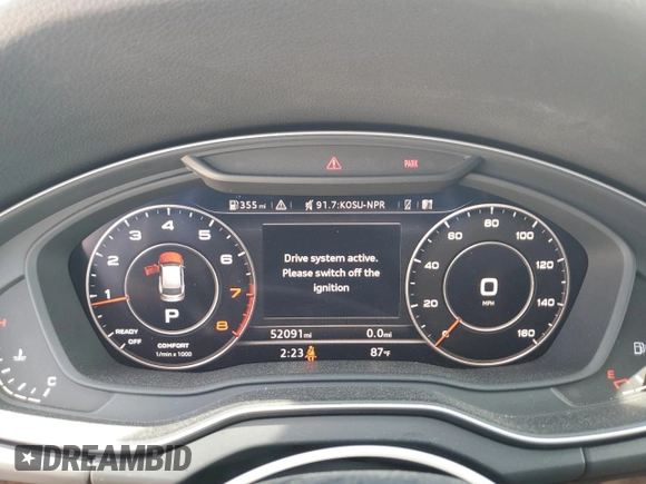 2018 Audi Q5 Premium Plus z VIN WA1BNAFY4J2036156, wystawiony jako Copart lot #50625855 z przebiegiem 52 091 mil mil oraz Szkoda całkowita • Salvage title. Historia ofert i sprzedaży dostępna na DreamBid. Obrazek 9.