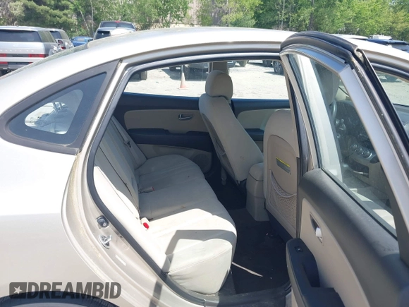 2008 Hyundai Elantra GLS with VIN KMHDU46D78U565529, listed as a IAAI auction lot 42393502 with 188,669 mi miles and . Bid and sale history available at DreamBid. Image 8.