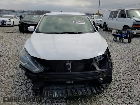 2017 Nissan Sentra S with VIN 3N1AB7AP7HY338907, listed as a Copart auction lot 70953542 with Not provided miles and Clean title. Bid and sale history available at DreamBid. Image 11.