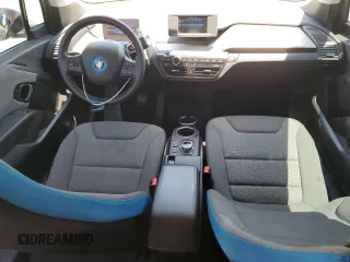 2017 BMW i3 with VIN WBY1Z8C51HV889551, listed as a Copart auction lot 57327875 with 65,437 mi miles and Salvage title. Bid and sale history available at DreamBid. Image 8.