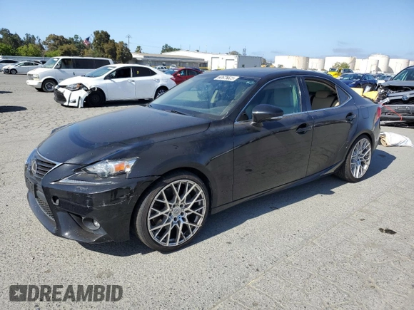 2016 Lexus IS 200t with VIN JTHBA1D2XG5020811, listed as a Copart auction lot 60625625 with 112,983 mi miles and Salvage title. Bid and sale history available at DreamBid. Image 1.