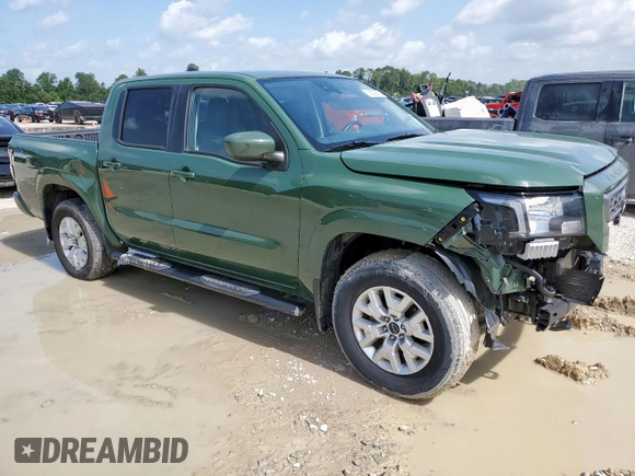 2022 Nissan Frontier Pro-4X with VIN 1N6ED1EK5NN691351, listed as a Copart auction lot 65206915 with 64,610 mi miles and Salvage title. Bid and sale history available at DreamBid. Image 4.