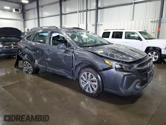 2024 Subaru Outback with VIN 4S4BTAAC2R3208628, listed as a Copart auction lot 58552404 with 12,369 mi miles and Non repairable. Bid and sale history available at DreamBid. Image 4.