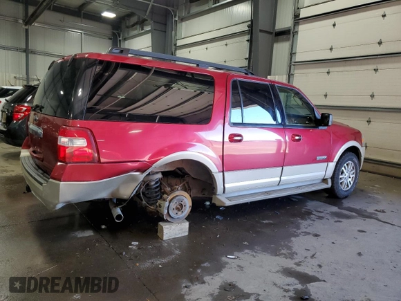 2008 Ford Expedition EL Eddie Bauer with VIN 1FMFK18538LA13924, listed as a Copart auction lot 78886484 with 205,628 mi miles and Salvage Title. Bid and sale history available at carsss.com. Image 3.