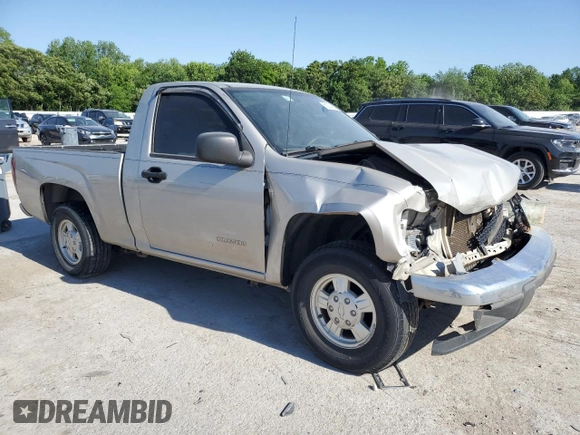 2005 Chevrolet Colorado LS Z85 z VIN 1GCCS148258115348, wystawiony jako Copart lot #56204555 z przebiegiem 148 167 mil mil oraz Szkoda całkowita • Salvage title. Historia ofert i sprzedaży dostępna na DreamBid. Obrazek 4.
