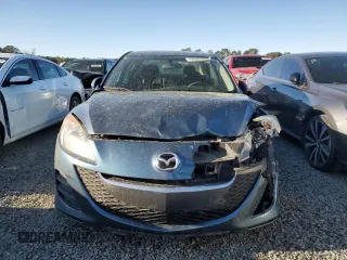 2010 Mazda 3 i Sport with VIN JM1BL1SF2A1204351, listed as a Copart auction lot 49586985 with 215,424 mi miles and Salvage Title. Bid and sale history available at carsss.com. Image 5.