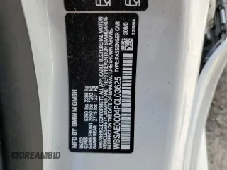 2023 BMW M8 Competition z VIN WBSAE0C04PCL03625, wystawiony jako Copart lot #52190975 z przebiegiem Nie podano mil oraz Nie do naprawy. Historia ofert i sprzedaży dostępna na DreamBid. Obrazek 13.