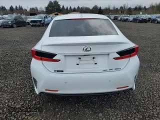 2017 Lexus RC 350 with VIN JTHSE5BC6H5007501, listed as a Copart auction lot 80518044 with 107,089 mi miles and Salvage title. Bid and sale history available at DreamBid. Image 6.
