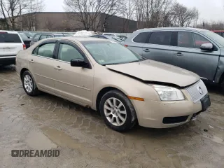 2007 Mercury Milan with VIN 3MEHM07Z57R671796, listed as a Copart auction lot 46279735 with 48,828 mi miles and Clean title. Bid and sale history available at DreamBid. Image 4.