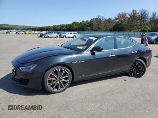 2021 Maserati Ghibli S Q4 GranLusso with VIN ZAM57YTL2M1365779, listed as a Copart auction lot 68241794 with 36,699 mi miles and Salvage Title. Bid and sale history available at carsss.com. Image 1.