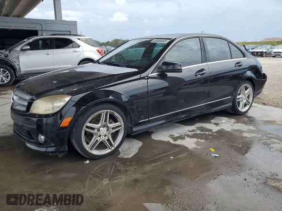 2010 Mercedes-Benz C 300 Sport with VIN WDDGF5EBXAF414136, listed as a Copart auction lot 50568495 with 157,542 mi miles and Salvage Title. Bid and sale history available at DreamBid. Image 1.