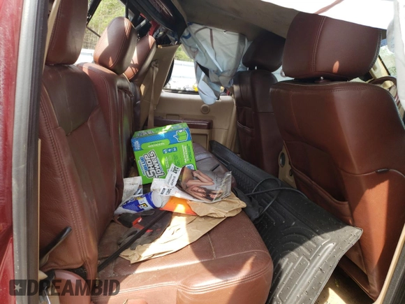2014 Ford F-350 XLT with VIN 1FT8W3BT5EEA46315, listed as a Copart auction lot 54529675 with Not provided miles and Salvage title. Bid and sale history available at DreamBid. Image 10.