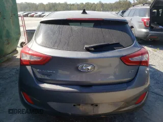 2016 Hyundai Elantra GT with VIN KMHD35LH5GU321649, listed as a Copart auction lot 74807984 with 0 mi miles and Salvage Title. Bid and sale history available at carsss.com. Image 6.