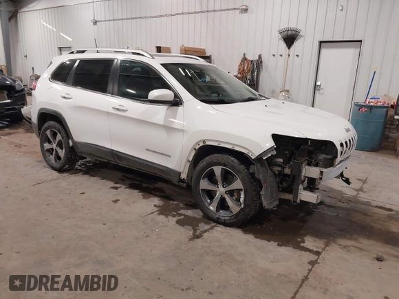2019 Jeep Cherokee Limited z VIN 1C4PJMDX6KD138535, wystawiony jako IAAI lot #41551618 z przebiegiem 86 142 mil mil oraz . Historia ofert i sprzedaży dostępna na DreamBid. Obrazek 1.
