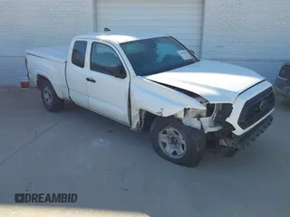 2020 Toyota Tacoma SR with VIN 5TFRX5GN3LX183035, listed as a IAAI auction lot 41790532 with 112,132 mi miles and . Bid and sale history available at DreamBid. Image 1.
