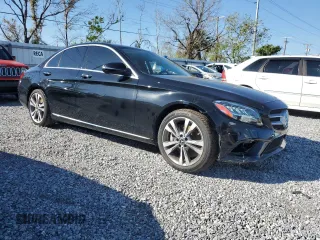 2021 Mercedes-Benz C 300 with VIN W1KWF8DB4MR606086, listed as a Copart auction lot 47115695 with 12,665 mi miles and Clean title. Bid and sale history available at DreamBid. Image 4.