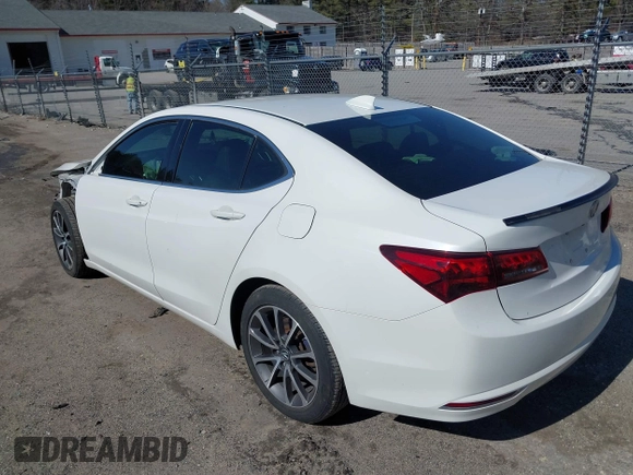 2016 Acura TLX Technology z VIN 19UUB3F5XGA004126, wystawiony jako IAAI lot #41746607 z przebiegiem 82 654 mil mil oraz . Historia ofert i sprzedaży dostępna na DreamBid. Obrazek 3.