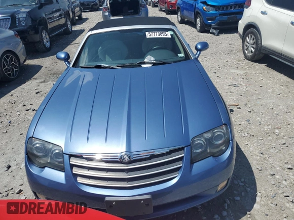 2006 Chrysler Crossfire Limited с VIN 1C3AN65L76X061832, выставлен на аукционе Copart как лот 57773895 с пробегом 107 153 миль миль и Списание • Salvage title. История ставок и продаж доступна на DreamBid. Изображение 5.