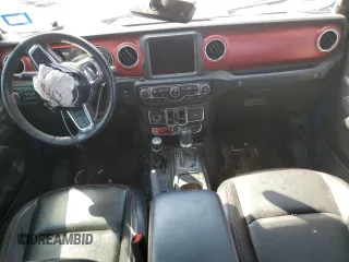 2022 Jeep Gladiator Rubicon with VIN 1C6JJTBG4NL151210, listed as a Copart auction lot 75117154 with 49,027 mi miles and Salvage title. Bid and sale history available at DreamBid. Image 8.