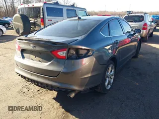2016 Ford Fusion S with VIN 3FA6P0G75GR155572, listed as a IAAI auction lot 41847452 with 133,976 mi miles. Bid and sale history available at carsss.com. Image 4.