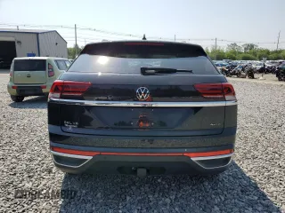 2023 Volkswagen Atlas SEL with VIN 1V2BE2CA1PC216733, listed as a Copart auction lot 59392255 with 28,011 mi miles and Salvage title. Bid and sale history available at DreamBid. Image 6.