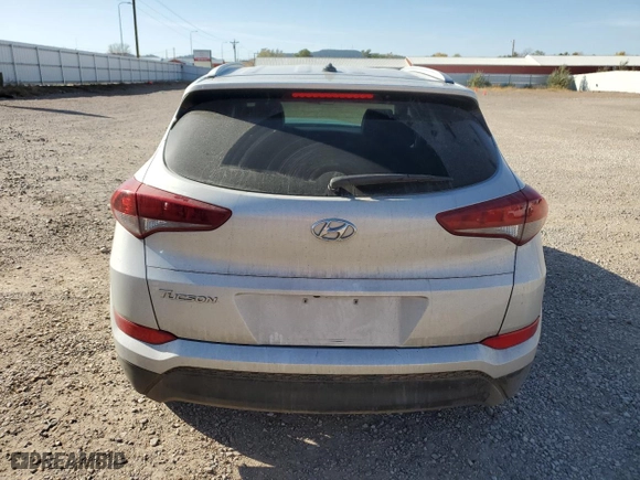 2016 Hyundai Tucson SE with VIN KM8J33A48GU110937, listed as a Copart auction lot 77781754 with 96,879 mi miles and Salvage Title. Bid and sale history available at carsss.com. Image 6.