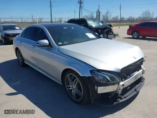 2017 Mercedes-Benz E-Class E 300 Luxury with VIN WDDZF4JB9HA217958, listed as a IAAI auction lot 41730841 with 89,910 mi miles. Bid and sale history available at carsss.com. Image 1.
