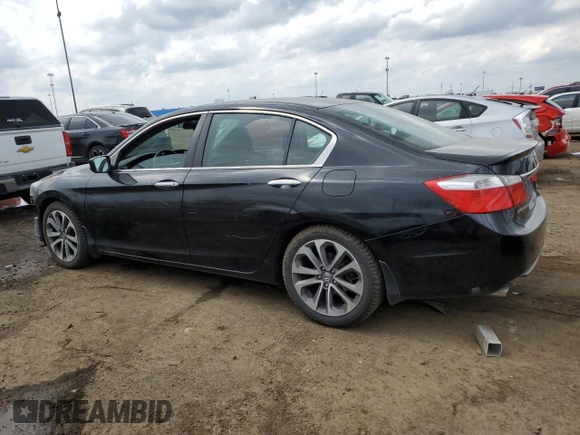 2015 Honda Accord Sport with VIN 1HGCR2F51FA261739, listed as a Copart auction lot 55452675 with 217,600 mi miles and Clean Title. Bid and sale history available at DreamBid. Image 2.