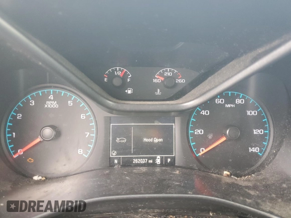 2017 Chevrolet Colorado 2WD WT with VIN 1GCHSBEN2H1249967, listed as a Copart auction lot 50398705 with 262,037 mi miles and Clean Title. Bid and sale history available at carsss.com. Image 9.